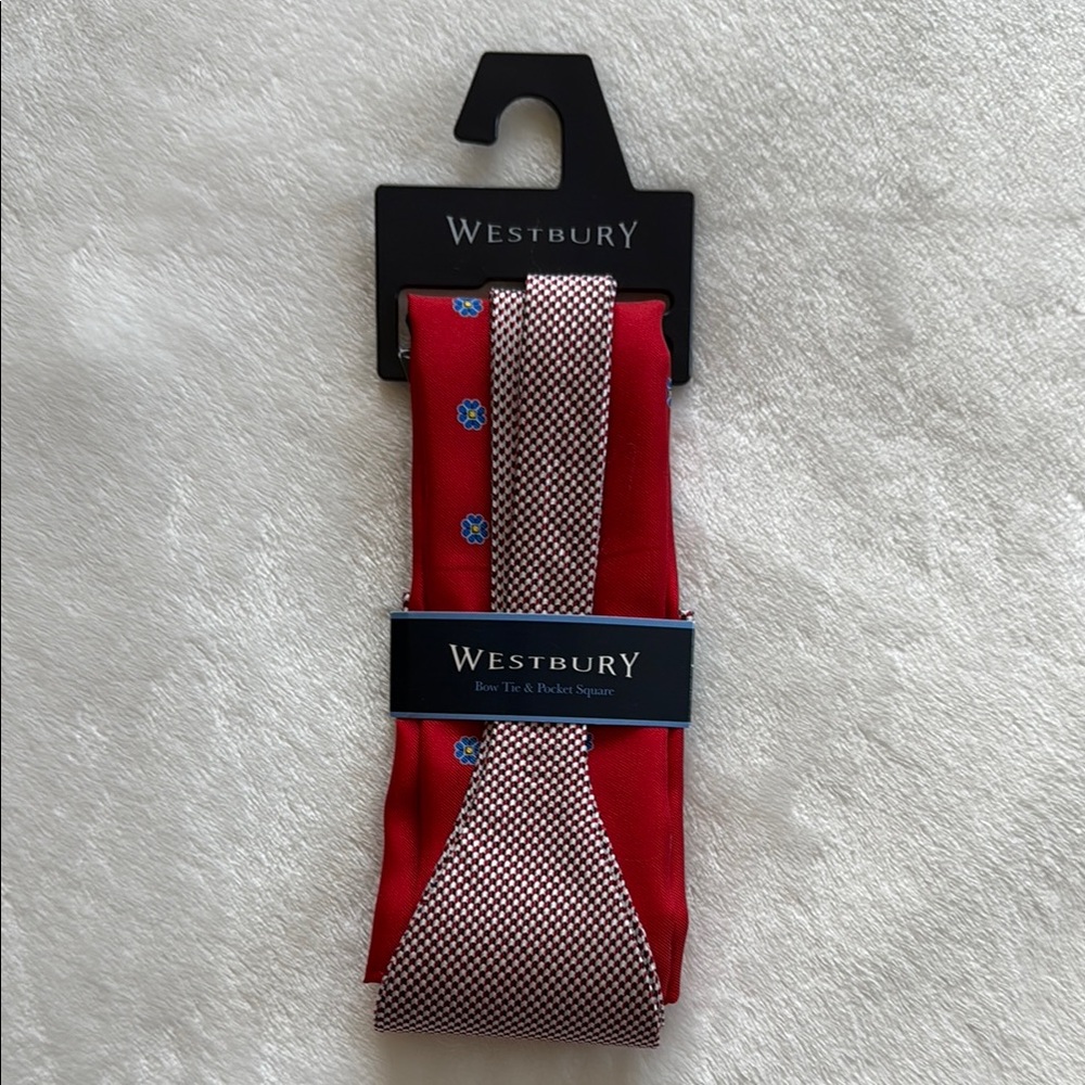 Westbury Bow Tie & Pocket Square Set